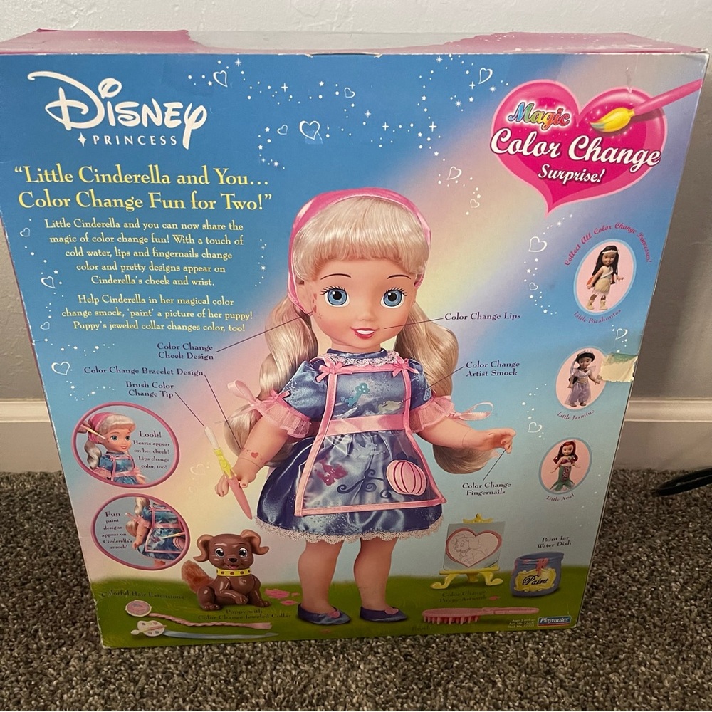 New Cinderella Magic Color Change Surprise Doll - Picture 2 of 2